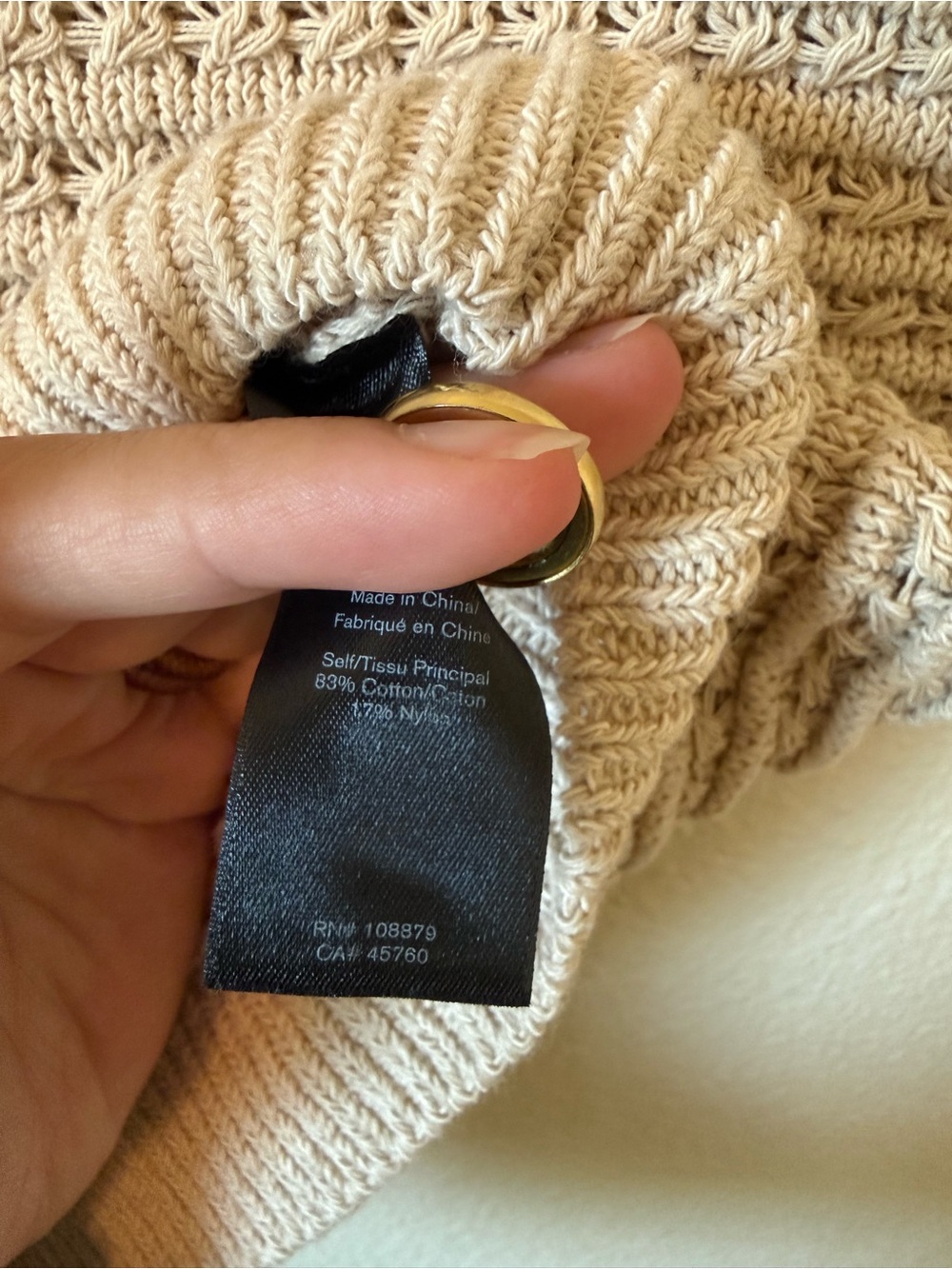 rag & bone Marlee Pointelle Knit Sweater Vest - Picture 5 of 5